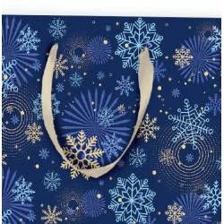 Borsette 18x23 in carta NATALE oro e argento 12pz Borsette 18x23 in carta NATALE oro e argento 12pz