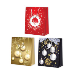 Borsette 18x23 in carta NATALE 18pz