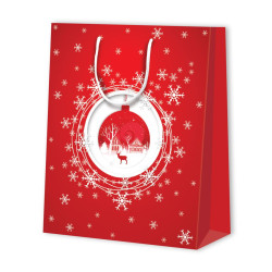 Borsette 18x23 in carta NATALE 18pz Borsette 18x23 in carta NATALE 18pz