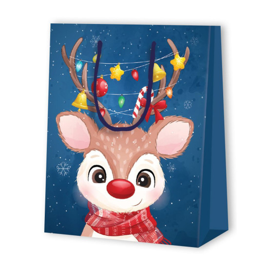 Borsette 18x23 in carta NATALE 18pz