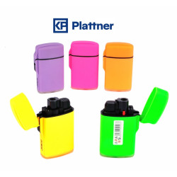 20 accendini fiamma TURBO gommati