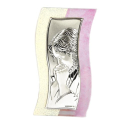 Icona Gesù Cristo in argento cm12 Icona Gesù Cristo in argento cm12