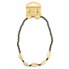 Collana in legno e conchiglia