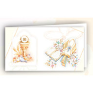 Biglietto bomboniera COMUNIONE con CRESIMA 100pz