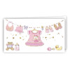 Biglietto bomboniera battesimo BIMBA 100pz