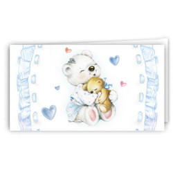 Biglietto bomboniera battesimo BIMBO100pz Biglietto bomboniera battesimo BIMBO100pz