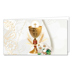 Biglietto bomboniera COMUNIONE 100pz