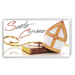 Biglietto bomboniera CRESIMA 100pz