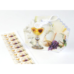 Scatoline portaconfetti COMUNIONE 23pz Scatoline portaconfetti COMUNIONE 23pz