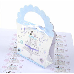 Kit 25 scatoline bomboniere portaconfetti NOZZE 