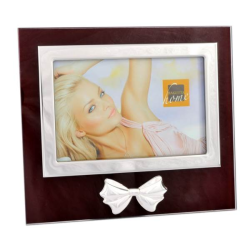 Cornice 10x15 portafoto VETRO e ARGENTO 