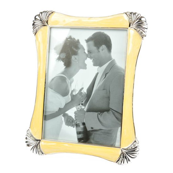 Cornice portafoto 13x18 perlata