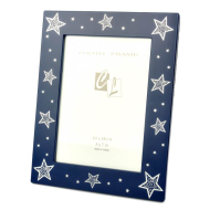 Cornice 9x13 stelline argento 