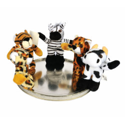 Set 12 mini pelouche magnetici