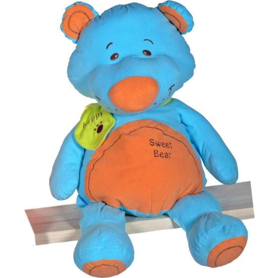 Orso pelouche gigante cm 60/90 AZZURRO