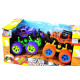 Set 2 monster truck 4x4 frizione