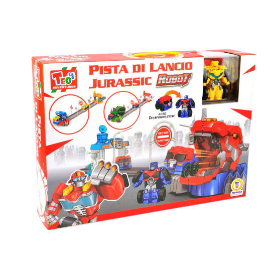 Pista di lancio ROBOT transformer JURASSICO