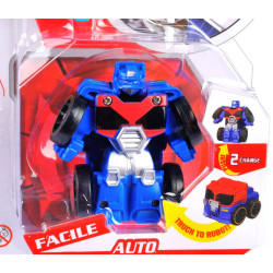 Robot Autobot Transformer Blu-rosso Robot Autobot Transformer Blu-rosso