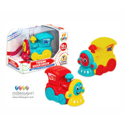 Trenino FUNNY a frizione colore ROSSO