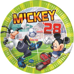 8 piatti TOPOLINO GOAL cm 23 8 piatti TOPOLINO GOAL cm 23