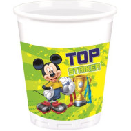 8 bicchieri  TOPOLINO GOAL 200ml