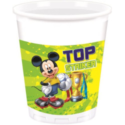 8 bicchieri  TOPOLINO GOAL 200ml