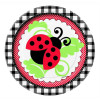 8 piatti COCCINELLE cm 17,8