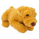 Cagnolino pelouche sdraiato cm 27