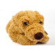 Cagnolino pelouche sdraiato cm 27