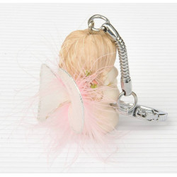 Portachiavi ANGIOLETTO rosa 12pz Portachiavi ANGIOLETTO rosa 12pz