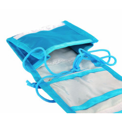 Mini borsellino portamonete AZZURRO Mini borsellino portamonete AZZURRO