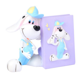 Set 6 cagnolini con libro cm 8