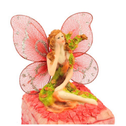 Fatina alata con scatolina quadrata