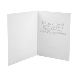 Biglietti congratulazioni esame scuola 3pz