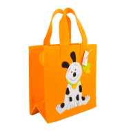 Borsetta in panno Cagnolino arancio PROMO