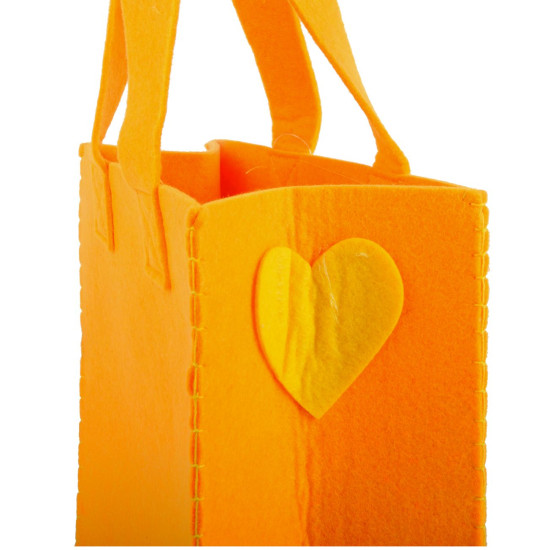 Borsetta in panno Cagnolino arancio PROMO