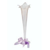 VASO CRISTALLO ARTIGIANALE ITALIANO 30 CM