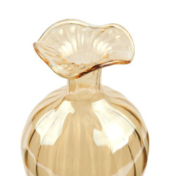 BOTTIGLIA CRISTALLO ARTIGIANALE MADE IN ITALY 22 CM