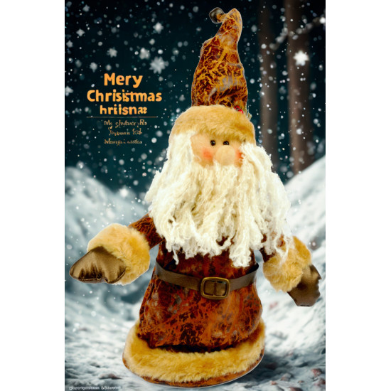 BABBO NATALE pelouche cm 30