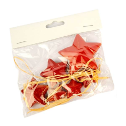 Stelle decorazioni in terracotta ROSSE Stelle decorazioni in terracotta ROSSE