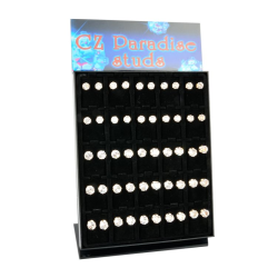 Expo 25 coppie Orecchini con brillante 