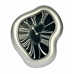 Orologio in metallo SALVADOR black