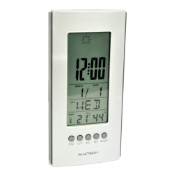 Stazione meteo con orologio