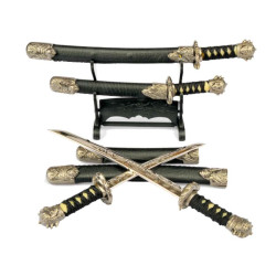 Set 2 mini sciabole samurai