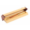 Penna in legno con cofanetto