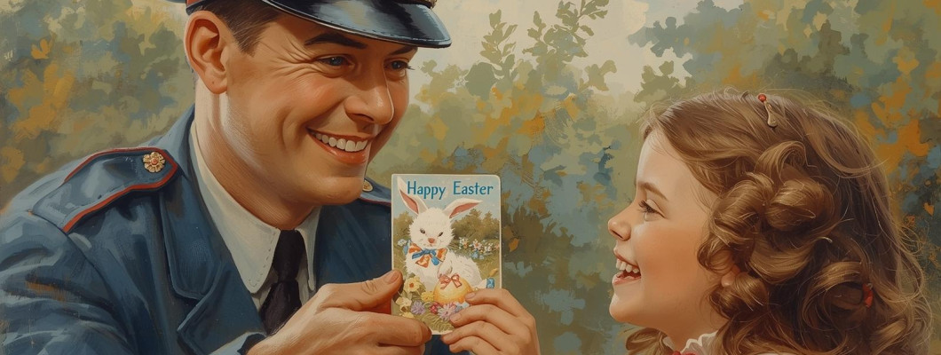 La magia dei biglietti di Pasqua